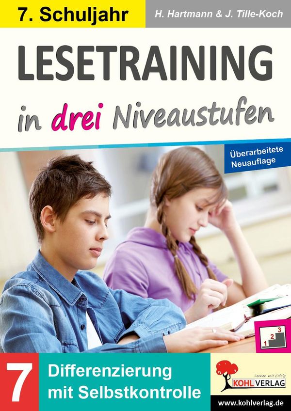 Lesetraining in drei Niveaustufen / Klasse 7 - Horst Hartmann (Buch)