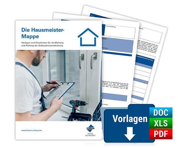 Die Hausmeister-Mappe. Kombi-Ausgabe - Forum Verlag Herkert Gmbh