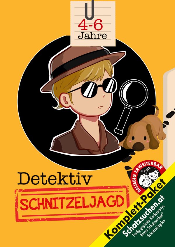 Schatzsuche Detektiv Kindergeburtstag 4-6 Jahre - Birgit Bravo (Buch)