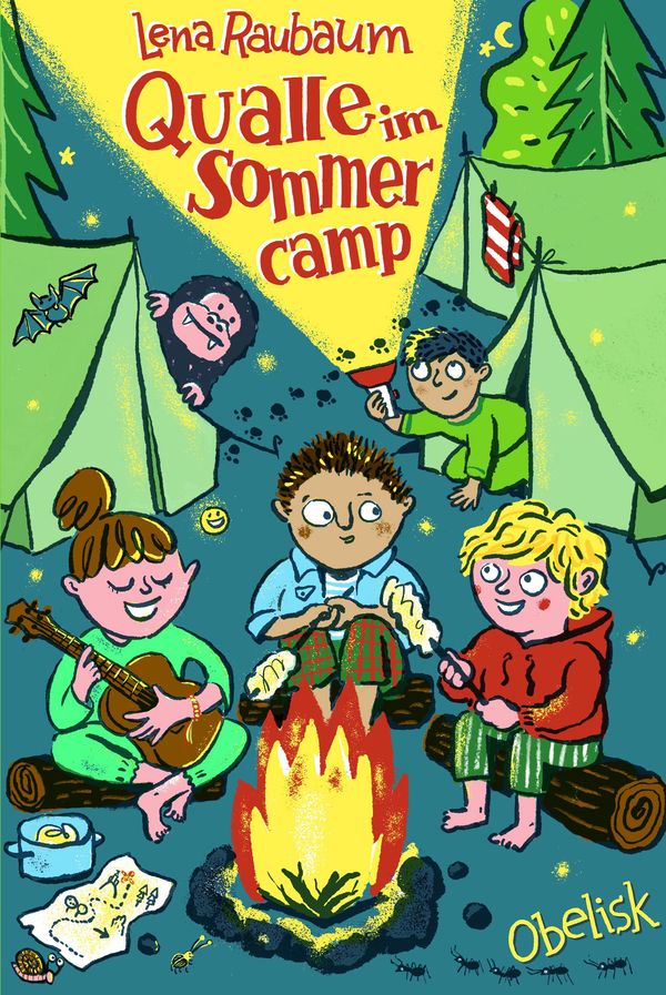 Qualle im Sommercamp - Lena Raubaum (Buch)