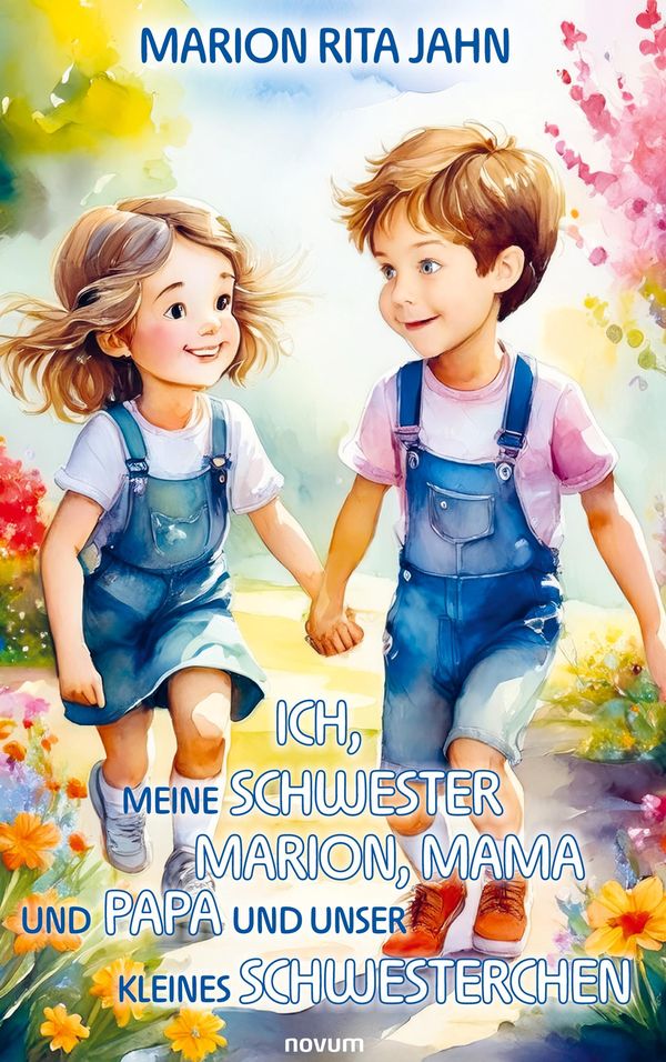 Ich, meine Schwester Marion, Mama und Papa und unser kleines Schwes...