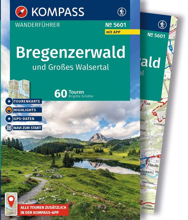 KOMPASS Wanderführer Bregenzerwald und Großes Walsertal, 60 Touren ...