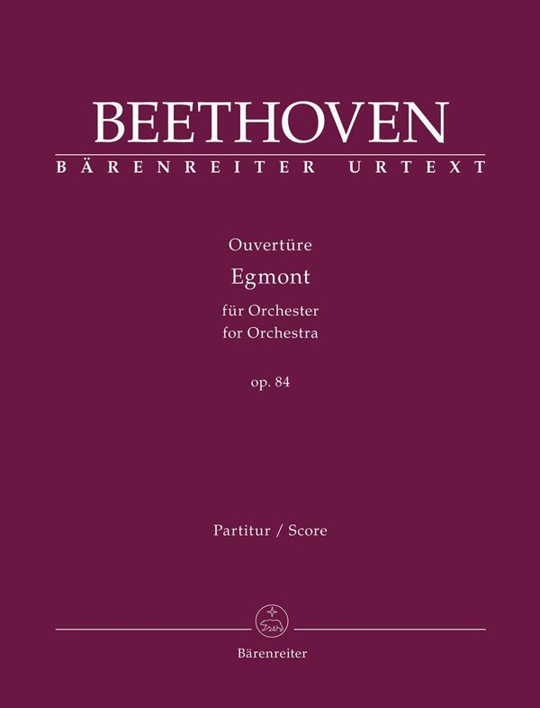 Ouvertüre "Egmont" für Orchester op. 84 (Buch)