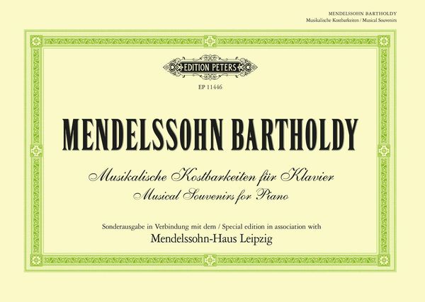 Musikalische Kostbarkeiten für Klavier. Musical Souvenirs for Piano...