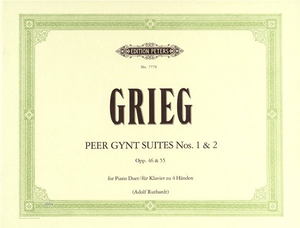 Peer Gynt: Suite Nr. 1 op. 46 / Suite Nr. 2 op. 55 (Buch)
