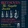 Ludwig van Beethoven: Sämtliche Streichquartette Vol.6, CD