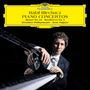 "Rafał Blechacz PIANO CONCERTOS, Mozart No. 24, Beethoven No. 3, Dresdner Philharmonie, Kent Nagano". Pianist an einem Flügel.