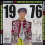 Text: "JON SAVAGE'S 1976 SOMETHING WAS GOING TO HAPPEN." Illustration: stilisierte Person mit gemustertem Sakko.