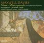 Peter Maxwell Davies: Messe für Chor & 2 Orgeln, CD