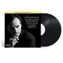 Gramophone Award Winner 2005; Rachmaninov; Mann in Denkerpose; drei schwarze Schallplatten.