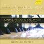 Bach / Oppitz: Transcriptions & Variations, CD