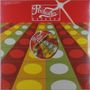 "Prelude Records" oben, "Jocelyn Brown" auf einer Schallplatte in der Mitte. Bunter Disco-Hintergrund in Rot, Gelb, Grün.