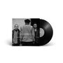Text: "Henry Threadgill, Vijay Iyer, Dafnis Prieto, Fifteen." Schwarz-weißes Cover: Drei Männer und eine Vinyl-Schallplatte.