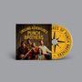 Text: "The Unsung Adventures of Punch Brothers." Fünf Personen posieren; CD mit Kompassmotiv.