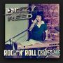 Text: "Dizzy Reed", "Rock 'N Roll Chose Me". Eine Person singt in ein Mikrofon und spielt ein Hohner-Keyboard.