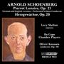 Arnold Schönberg: Pierrot Lunaire op.21, CD