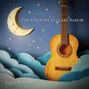 "The Country Lullaby Album" und "Fred Mollin" in weißem Text. Eine Gitarre ruht auf Wolken, der Himmel ist sternenklar mit Mond.