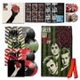 Green Day: American Idiot (20th Anniversary) (Limited Numbered Deluxe Edition) (4x Black&Red, 2x Black&Green, 2x Black&Grey Vinyl), LP,LP,LP,LP,LP,LP,LP,LP,BR,BR,Buch,Merchandise