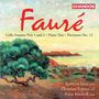 Gabriel Faure: Sonaten für Cello & Klavier Nr.1 & 2 (opp.109 & 117), CD