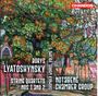 Text: Borys Lyatoshynsky, Chamber Works Volume 1, String Quartets Nos 1 and 2, NotaBene Chamber Group. 
Herbstliche Bäume.