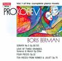 Serge Prokofieff: Sämtliche Klavierwerke Vol.1, CD