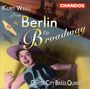 Kurt Weill: Dreigroschenoper-Suite für Blechbläser, CD