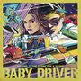 "Volume 2: The Score for a Score" und "Baby Driver" stehen auf einer bunten Illustration mit zwei Personen und Musikelementen.