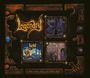 "Legendry", viermal als Logo. Darunter Covers in einem Rahmen mit Edelsteinen und der Text "The Epic Metal Box Set".