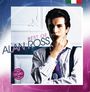 Text: "Best of Alan Ross." Ein Mann mit bedenklicher Pose, Anzug und Krawatte, italienische Flagge in der Ecke.