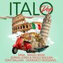 ITALO Pop Collection. Namen: Mina, Sergio Bruni, Sophia Loren & Paolo Bacilien, Tony Dallara, Domenico Modugno. 

Colosseum, Schiefer Turm, Vespa, Küste mit Häusern, italienische Flagge.