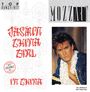 Text: "Top Dance Hit", "MOZZART", "Jasmin China Girl", "Limited Coloured Vinyl". Ein Mann in eleganter Kleidung abgebildet.