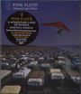 Text: "Pink Floyd A Momentary Lapse of Reason Remixed & Updated." Illustration: Gleitschirm über Strand mit Betten.