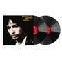 Text: "Bob Dylan's Greatest Hits Volume 3". Zwei Schallplatten, Cover mit einem nachdenklichen Porträt eines Mannes.