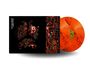 Cover mit komplexen, düsteren Illustrationen; zwei orange marmorierte Schallplatten.