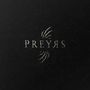 Text: "PREYRS" mit einem Krallenlogo auf schwarzem Hintergrund.
