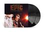 Vinylcover "Epic" von Baz Luhrmann, Elvis Presley singt leidenschaftlich auf der Bühne.
