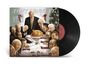 "TONY BENNETT Featuring The COUNT BASIE Big Band" steht oben, "A Swingin’ Christmas" unten. Menschen um einen Truthahn.