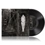 "Wolves in the Throne Room - Estuary" steht auf einem düsteren Albumcover mit mystischem Wald und verhüllter Gestalt.