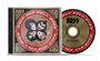 CD-Hülle mit KISS-Logo und "ROCK AND ROLL OVER". Illustration zeigt vier stilisierte, maskierte Gesichter.