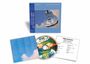 Texte: "DIRE STRAITS", "BROTHERS IN ARMS". CD mit Himmel und Gitarre, blauer Hintergrund, japanische Schrift.