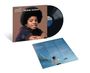 „The Definitive Collection – Michael Jackson.“ Schwarze Schallplatte mit Cover eines jungen Michael Jacksons und einem Textblatt.