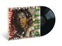"Ziggy Marley and the Melody Makers" oben, "Conscious Party" links, grüner und gelber Text, Porträt eines Mannes auf Plattencover.