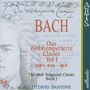 Johann Sebastian Bach (1685-1750): Das Wohltemperierte Klavier 1, CD