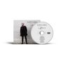 CD-Cover mit Texten: "ALBERTO GIURIOLI", "Leftovers". Trackliste auf CD. Mann vor weißer Wand.