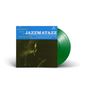 Text oben: "an experimental fusion of JAZZMATAZZ hosted by GURU." Grünes Vinyl, rauchendes Gesicht im Profil.