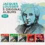 Jacques Loussier: 5 Original Albums, CD,CD,CD,CD,CD