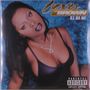 Text: "Foxy Brown", "Ill Na Na", "Parental Advisory Explicit Content". Eine Frau liegt auf blauem Fell und trägt ein schwarzes Top.