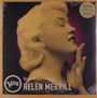 "Great Women of Song", "HELEN MERRILL". Schwarz-weiß Foto einer Frau mit geschlossenen Augen, neben Verve-Logo.