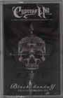 "Cypress Hill & The London Symphony Orchestra", "Black Sunday", "Live at the Royal Albert Hall". Totenkopfbild mit Gebäude.