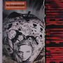 "Fully remastered for the 35th anniversary." Apfel mit Collage aus Fotos und Mustern, roter Text rechts.